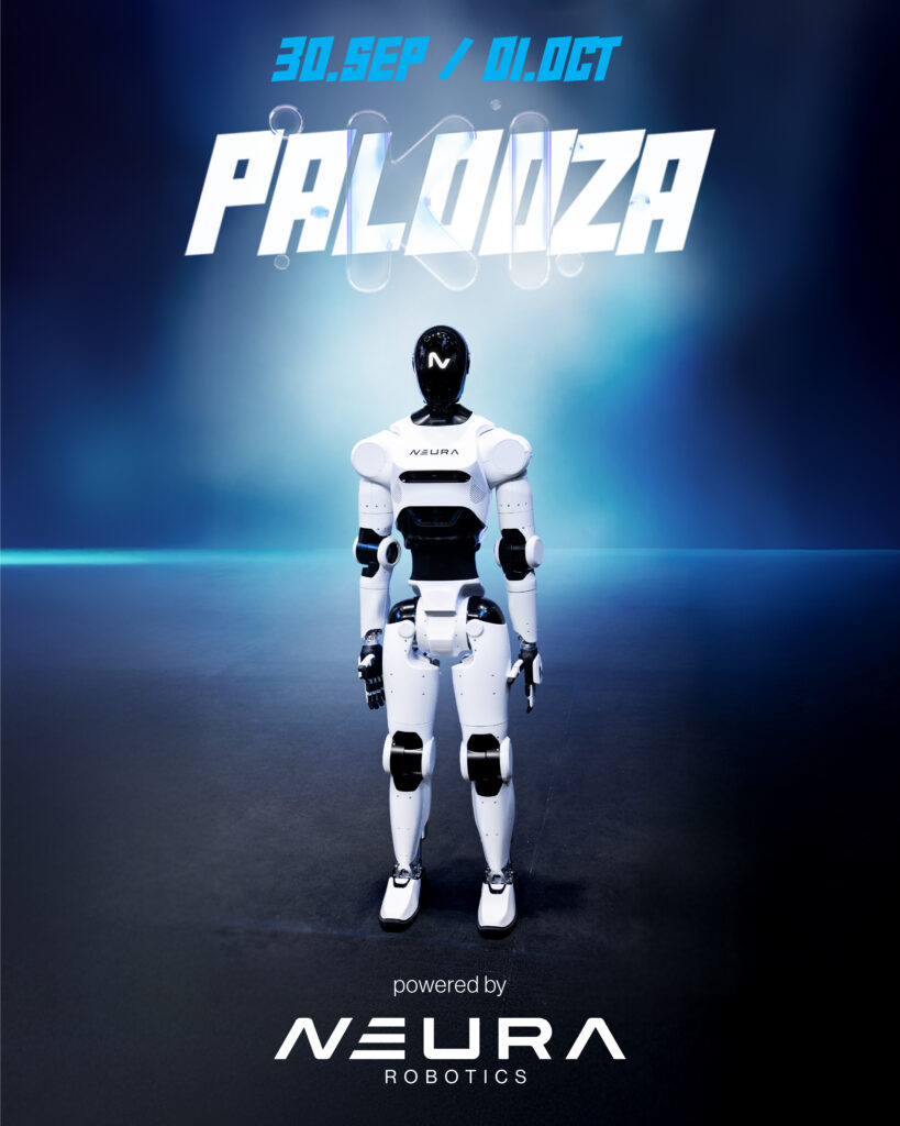 KI Palooza NEURA Robotics 4NE1 Standing