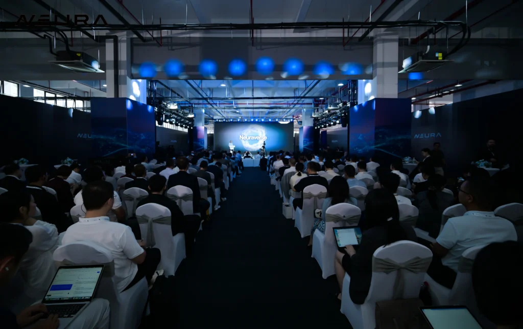 NEURA Robotics Hangzhou China Opening David Reger Stage